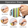 thumbnail image 5 of Retractable Dog Leash Lightweight Portative for Small Medium Dogs Up to 25KG Anti-Slip Handle, Anti-Tangled Strong Nylon Tape, 5 of 8