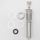 thumbnail image 4 of room Faucet Vessel Pop Up Sink Drain, Brushed Nickel with Overflow, 4 of 5