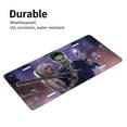 thumbnail image 5 of Harley Quinn Joker Poster License Plate Cover Aluminum Novelty Vanity Tag Protection License Plate Tag Sign Decorative For Various Car Truck Models, 5 of 8
