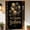 CC01265-40th, variant on Silver Glitter Balloon Happy Birthday Door Banner Polyester 35.4x70.86 Inches Covers for Front Door, Birthday Party Decoration Banner for Home, Party Venue, Indoor Outdoor Use