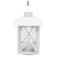 thumbnail image 4 of LNGOOR Candlestick Holders Teal Candlesticks Lanterns Dinner Party White, 4 of 8