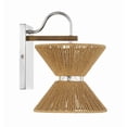 thumbnail image 5 of 58561-CHWAL Craftmade Lighting Serena - 1 Light Wall Sconce-12.13 Inches Tall and 9 Inches Wide-Chrome/Walnut Finish, 5 of 11