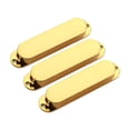 thumbnail image 1 of BELOVING 3Pcs Sealed Single Coil Pickup Covers Closed Shell for Acoustic Guitar Parts Gold, 1 of 9