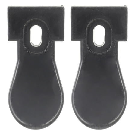 Topbathy 2pcs Electric Wheelchairs Accessories Black Plastic for Senior Use