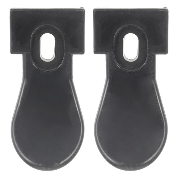 Topbathy 2pcs Electric Wheelchairs Accessories Black Plastic for Senior Use