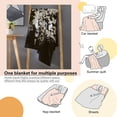 thumbnail image 3 of Music Note Blanket , Music Decor Comfortable Warm Blanket, Light Weight Cozy Plush Blanket ,for All Season Living Room Bedroom Couch 80"x60", 3 of 6