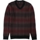 thumbnail image 1 of Alfani suéter con cuello en V para hombre, rojo, grande, 1 of 1
