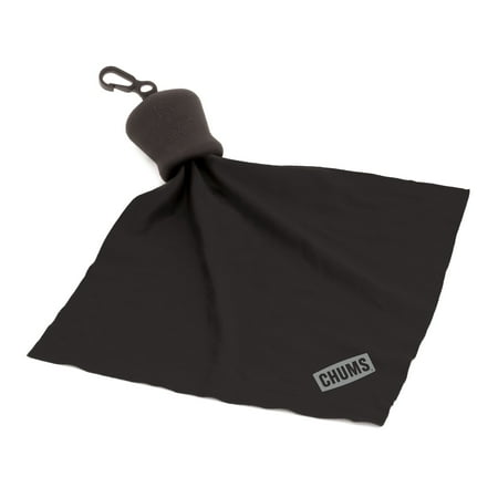 CHUMS Pouch Microfiber Lens Cloth, Black/Blue