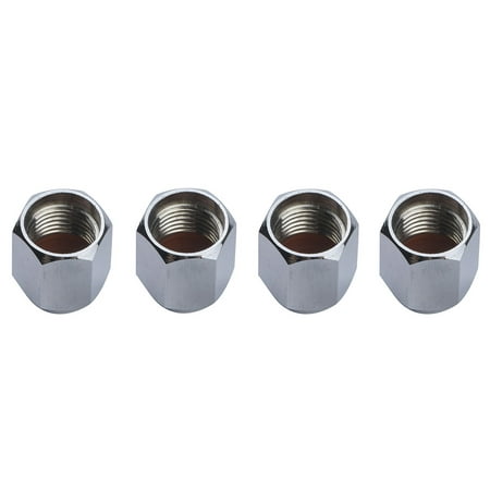 UPC 015507102263 product image for Accutire Chrome Metal Tire Valve Caps, Set of 4 - Accutire# MS-5316 | upcitemdb.com