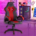 thumbnail image 2 of Posh Living Makaila Simili Cuir Chaise de Jeu Rouge, 2 of 8