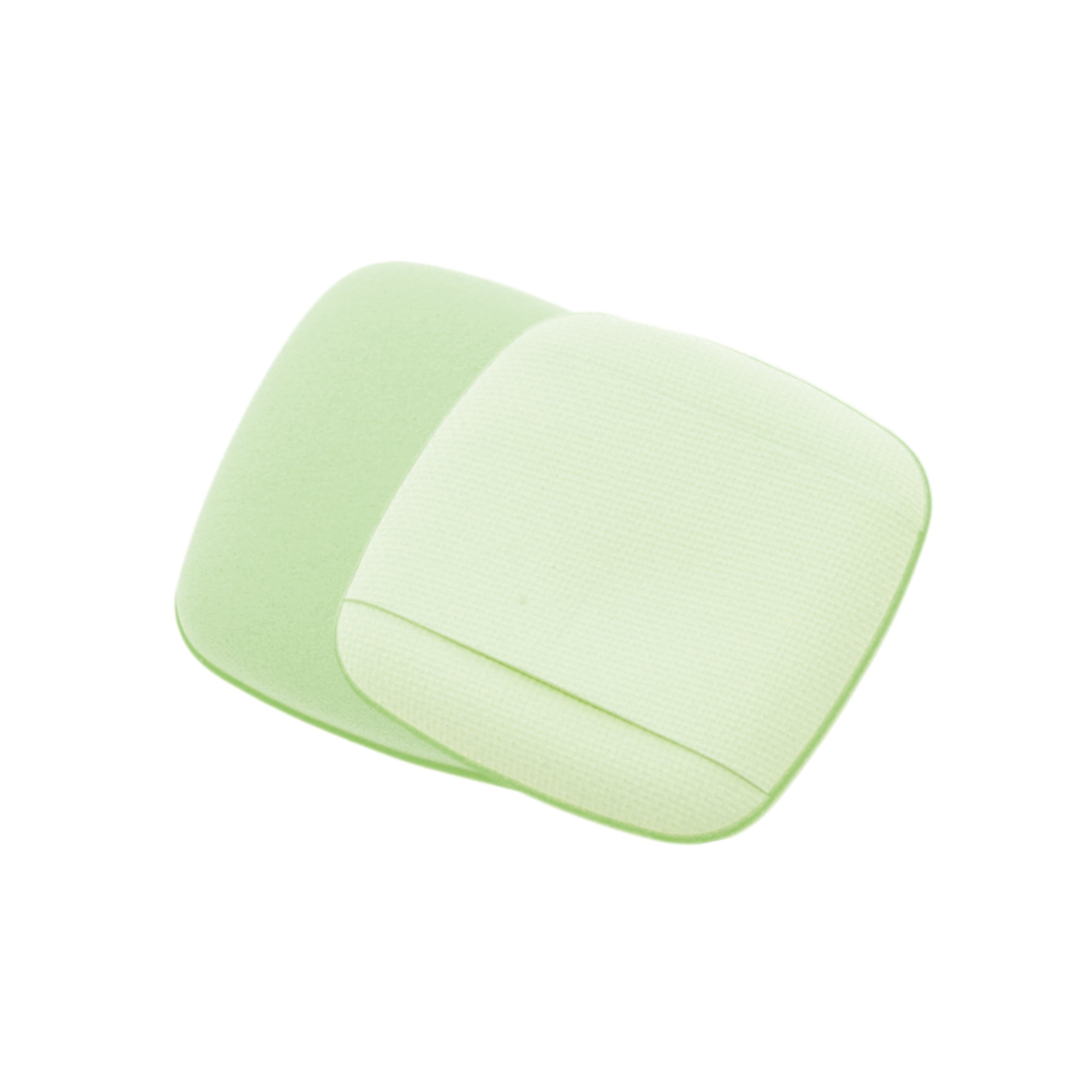 Unique Bargains 5 Pcs Square Face Makeup Sponge for Travel Green