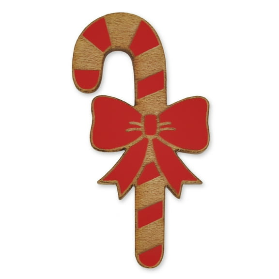 PinMart's Red Wood Candy Cane Pin