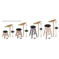 thumbnail image 2 of Holland Bar Stool Oak Extra Tall Bar Stool in Dark Cherry Finish with Colorado Seat, 2 of 2