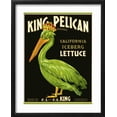 thumbnail image 2 of Art.com King Pelican Brand Lettuce Giclee Print, Black Frame Wall Art, 17" x 21", 2 of 5
