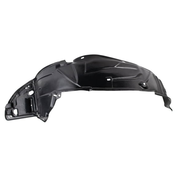 TRQ Front Right Inner Fender Liner Black Passenger Side Fits Select 2004-2005 Honda Civic HO1249122