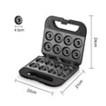 thumbnail image 4 of Mini Donut Making Machine, 8 Holes, Non-stick Plate Coating, Perfect for Breakfast, Snacks, Desserts ,Easy to Operate, 4 of 7