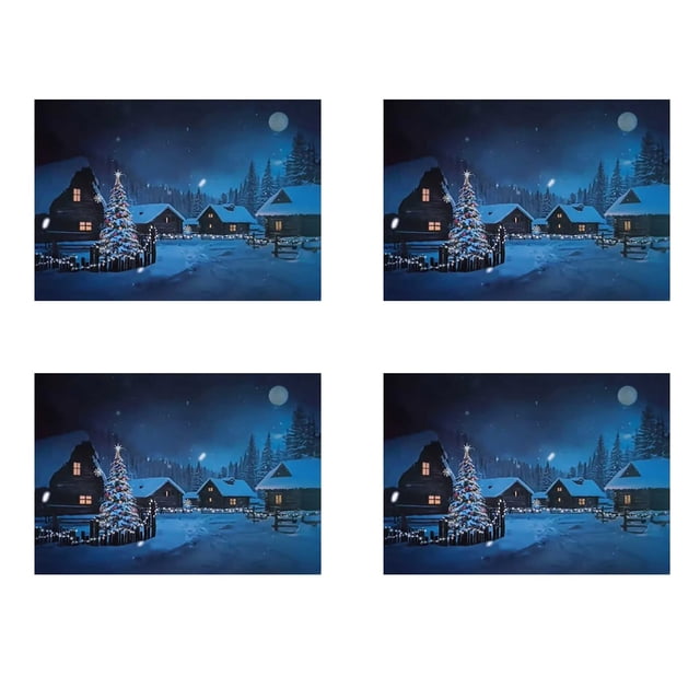 Color-Changing Christmas Cards with Temperature-Sensitive Magic - Holiday Greeting Cards That Transform for a Surprise Gift