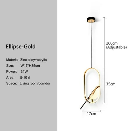 

CHNGSNG LED Bird Pendant Lamps Bedroom Living Room Indoor Lighting Chandelier Hanging Lights Corridor Aisle AC85-265V