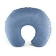 thumbnail image 3 of The Peanutshell Nursing Pillow Covers for Breastfeeding, 2 Pack Set, Dinosaur and Navy Blue Minky Dot, 3 of 7