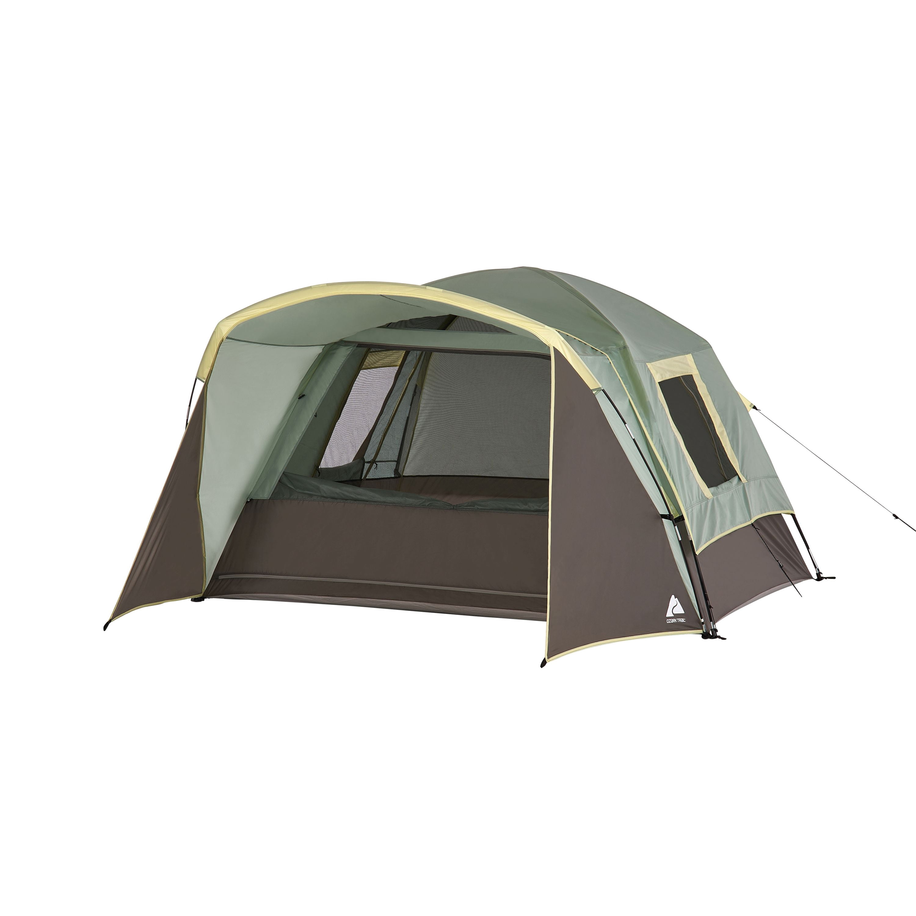 Ozark Trail 4-Person Dome Camping Tent with Awning and Easy Setup