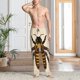 thumbnail image 2 of Fotbe Honey Bee Pantalones de Pijama para Hombre, Pantalones de Dormir, Pantalones de Casa con Cintura Ajustable y Bolsillos-X-Large, 2 of 6