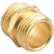 Gilmour 3/4-Inch Brass Double Male Hose Connector 7MH7MH