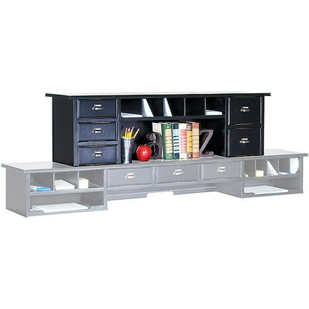 Atlantic Furniture Midtown Petite Hutch For Midtown Writing Desk,