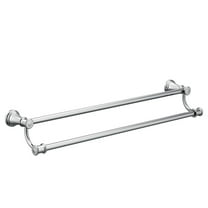 Moen YB6422CH Belfield 24 Inch Bathroom Double Towel Bar Chrome