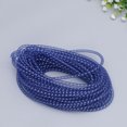 thumbnail image 3 of CRAFTHROU 25m Lot de 1 Fil Polyester Cordon Bleu Foncé Fait Main Coiffe Bracelet Collier Cheville, 3 of 5