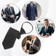 thumbnail image 5 of Corbata con cremallera Minnieouse para hombres textura suave negra NÚMERO 41, 5 of 6