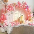 thumbnail image 3 of Soporte de fondo redondo Yuxing arco de globos de metal grande 8.2 pies, 3 of 5
