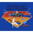 thumbnail image 2 of Men's DC League of Super-Pets Superman's Best Friend Logo  Graphic Tee Royal Blue 3X Large, 2 of 4