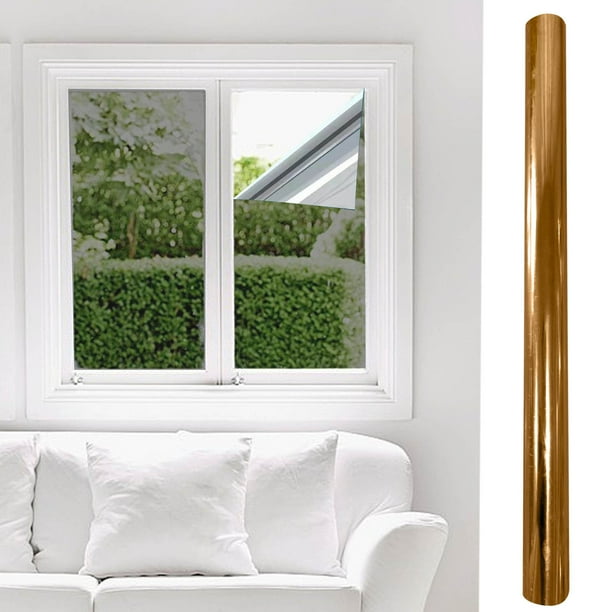 Herramientas y mejoras para el hogar Película para ventanas Película reflectante para ventanas con bloqueo solar unidireccional Película aislante térmica
