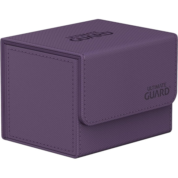 Ultimate Guard Sidewinder Deck Box 100  XenoSkin Card Game, Purple, Large