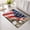 Brown, variant on American Flag Non Slip Bathroom Mat, Golf Ball Pole Vintage Board Absorbent Bath Mat Rubber Backed Quick Dry Doormat Fit Under Door for Bathtub Shower Sink Kitchen 16"x24"