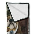 thumbnail image 2 of English Bulldog Soft Flannel Fleece Throw Blanket, Traditional Detective Dog and Hat Sherlock Holmes Image, Cozy Plush for Indoor and Outdoor Use, 60" x 80", Multicolor, by Ambesonne, 2 of 5