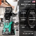 thumbnail image 2 of FOTING Upgraded Electric Pressure Washer (2025) 4500 PSI 3.2 GPM Power Washer | High Pressure Washer for Cars/Fences/Patio/Driveways/Home Cleaning (Brand New), 2 of 8