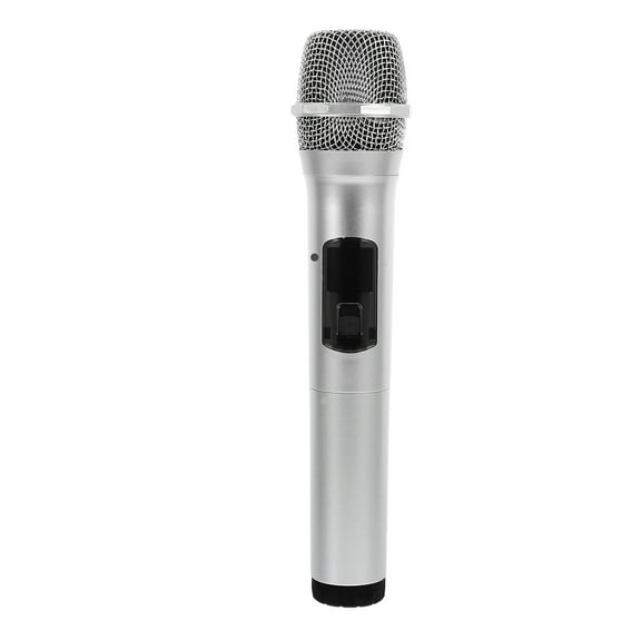 HEATSHAKING 1Pcs Cylindrical Black Microphone Prop for Boys Stage Performance