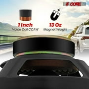8-Inch 1000W Peak Power Car Subwoofer - 4 Ohm High-Efficiency Bass Speaker with Y30 Magnet & CCAW Voice Coil for Enhanced Audio Upgrade