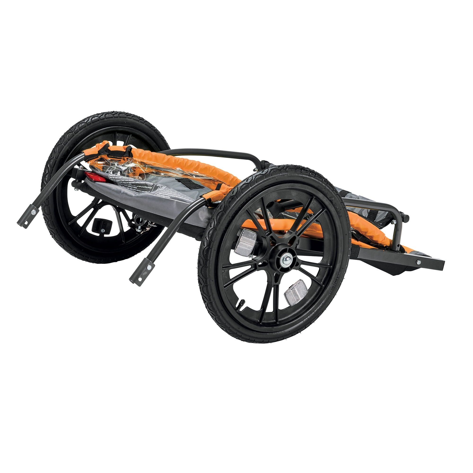 Allen Sports Hi-Viz 2-Child Bicycle Trailer, Model ET2-O
