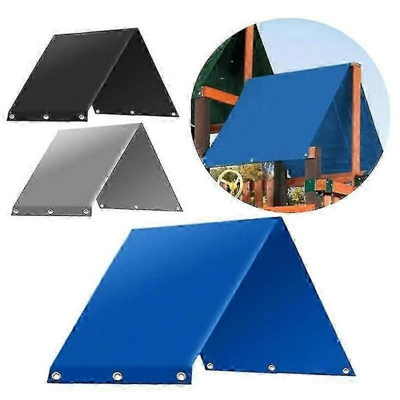 Waterproof Shade Canopies Cover Replacement Tarp Roof Kids Playground Uv Protector