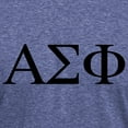 thumbnail image 3 of CafePress - Alpha Sigma Phi Greek Letters Black T Shirt - Mens Tri-blend T-Shirt, 3 of 4