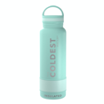 thumbnail image 2 of Coldest Sports Water Bottle - Leak Proof, Double Walled, Stainless Steel Cold & Hot Bottle, Thermo Mug ( Oceanic Green, 21 Oz), 2 of 10