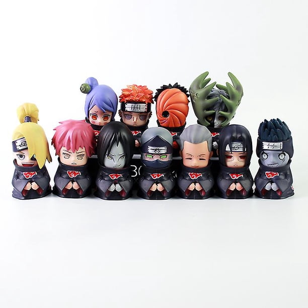 【訳あり】AKATSUKI JAPAN FIGURE 全13体 Naruto Palm Series Akatsuki Full Set Of Single Figureqbanxiao