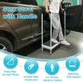 Step Stool with Handle for Elderly Medical Step Stools Seniors Handicap