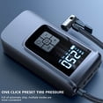 thumbnail image 3 of Tire Inflator Car Digital Air Compressor Pumps with Power Function Portable, 3 of 8