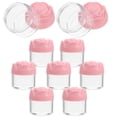 thumbnail image 2 of 12pcs Jares de crema de tapa de rosa Jares de crema facial vacío Recipientes de crema de viaje 20G, 2 of 5