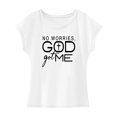 thumbnail image 1 of Camiseta para mujer con cuello redondo informal de recuerdo de verano para ir de compras, oficina, senderismo M, 1 of 7