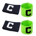 thumbnail image 1 of MasteelfCA 4Pcs Professional Captain Armbands Wear-resistant Football Bands Reusable Basketball Bands, 1 of 8