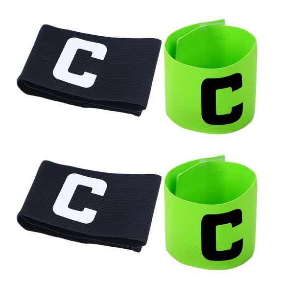 4Pcs Captain Armbands Reusable Football and Basketball Bands